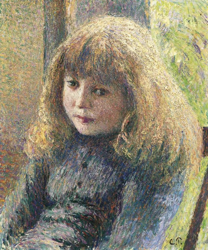 폴-에밀 피사로의 초상 (Portrait de Paul-Émile Pissarro, 1890)