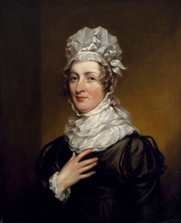 존 트럼블 부인의 초상 (Portrait of Mrs. John Trumbull - Sarah Hope Harvey)