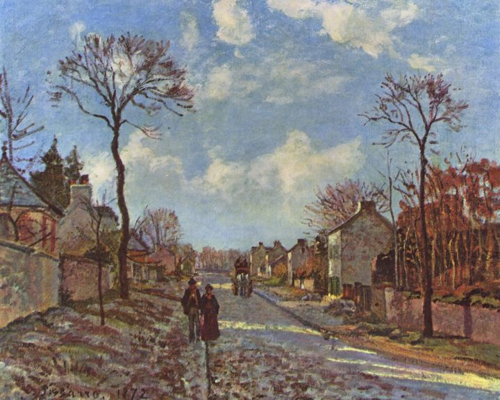 루브시엔으로 가는 길 - The Road to Louveciennes