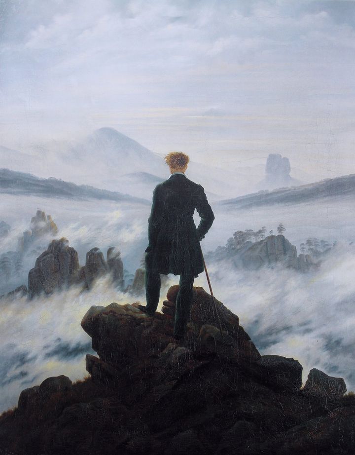 안개 바다 위의 방랑자 (Wanderer above the Sea of Fog, 1818)
