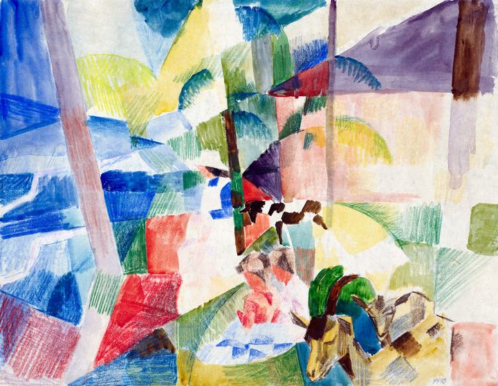 함마메트 근교의 풍경 (Landschaft bei Hammamet / Landscape near Hammamet)
