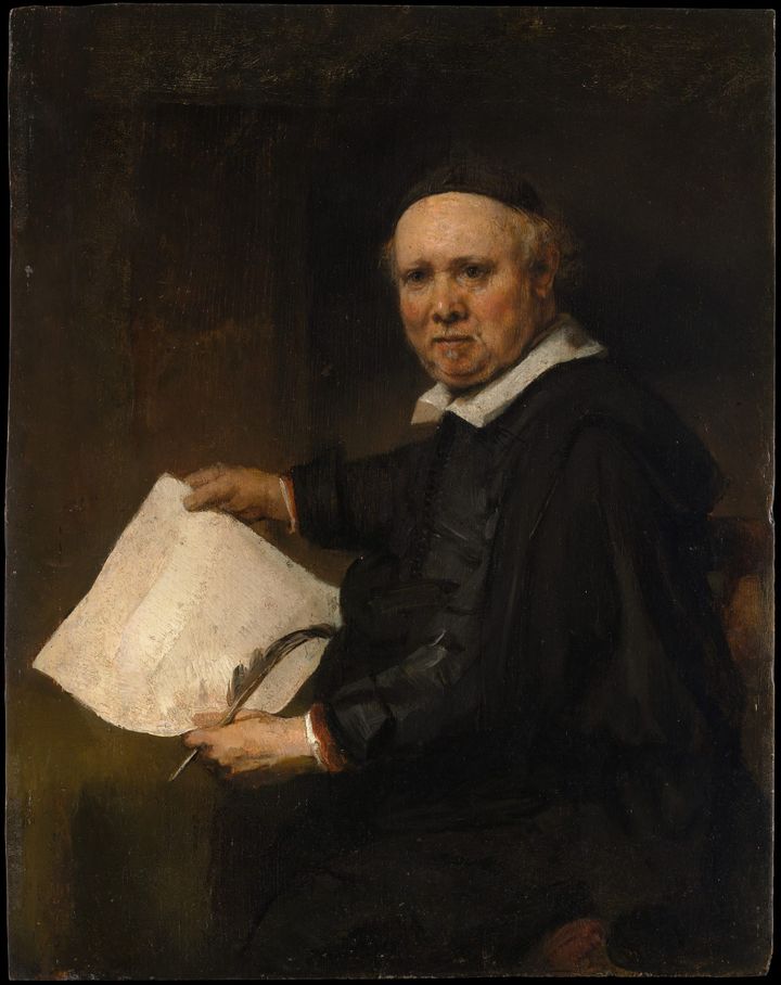 원고를 든 남자의 초상(Portrait of a Man with a Sheet of Paper)