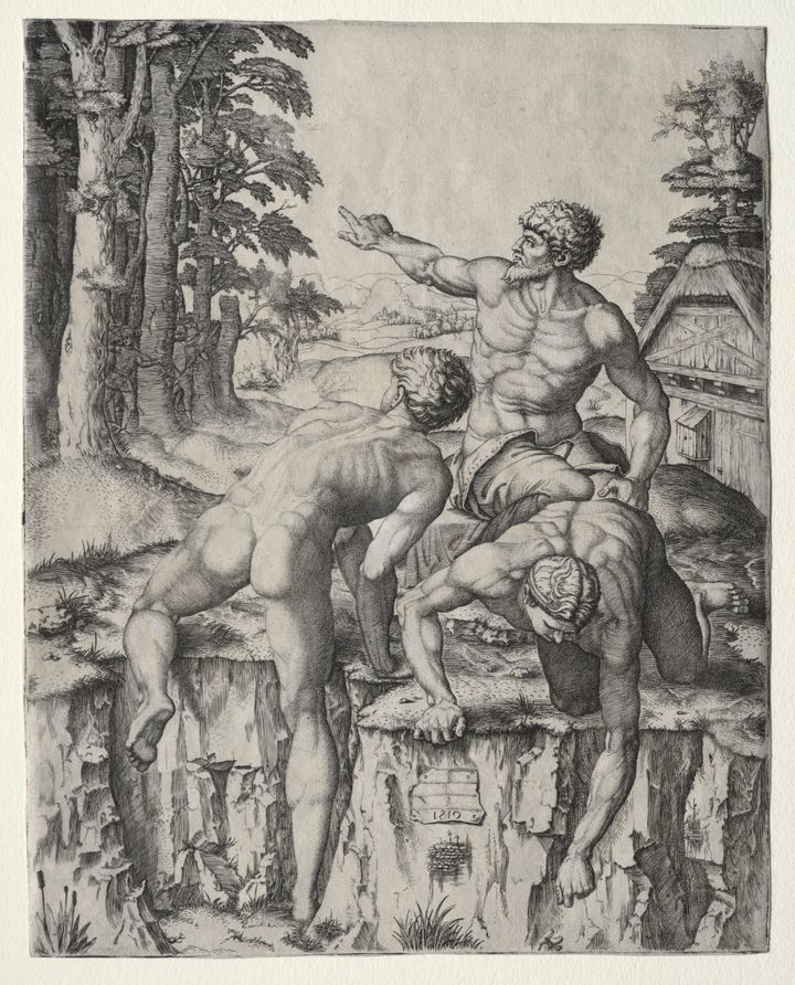 카시나 전투의 병사들 (The Climbers / Soldiers from the Battle of Cascina)