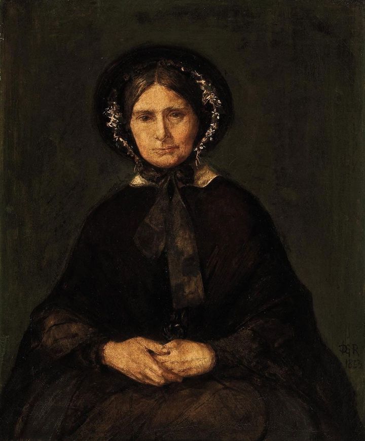 샬롯 폴리도리의 초상 Portrait of Charlotte Polidori