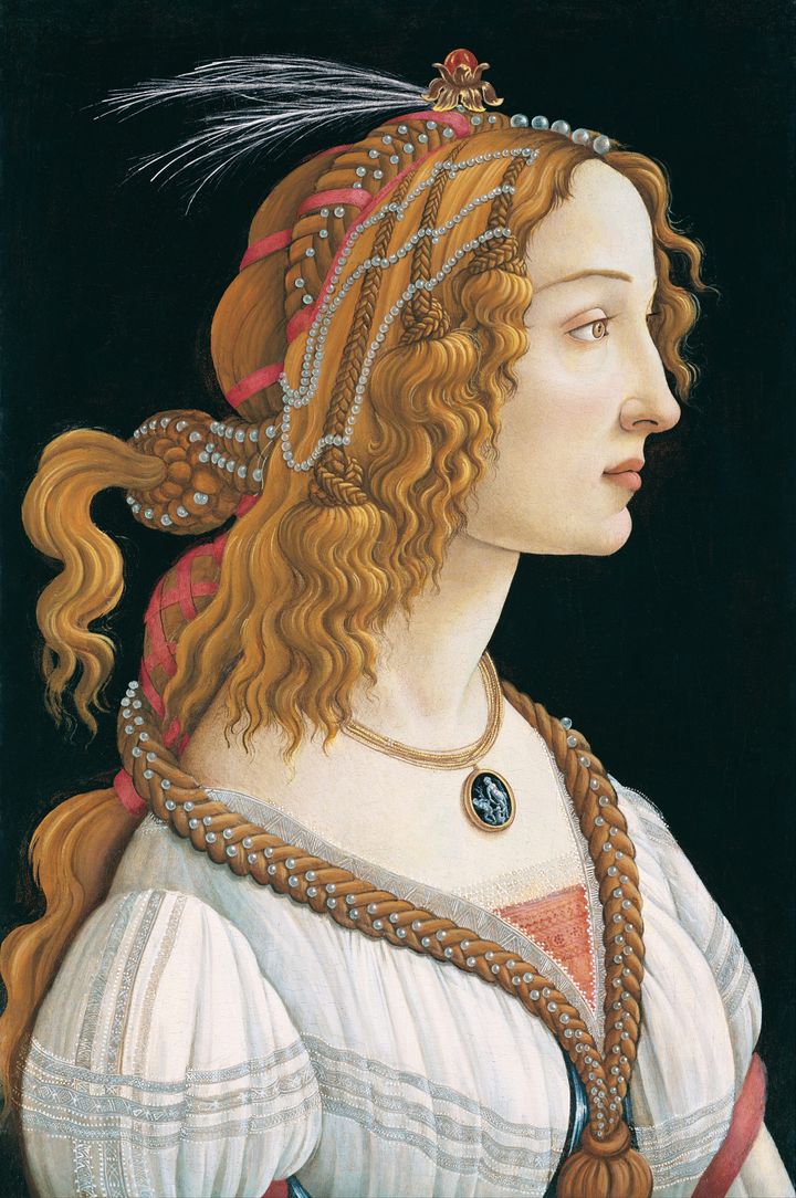 여인의 초상 (Portrait of a Young Woman / Idealized Portrait of a Lady)