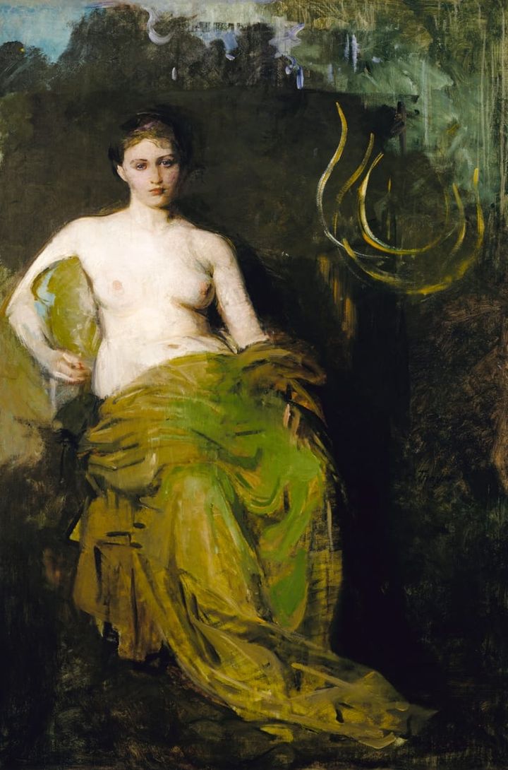 뮤즈 / 리라를 든 여인 (The Muse / Figure with Lyre, c. 1880–1890)