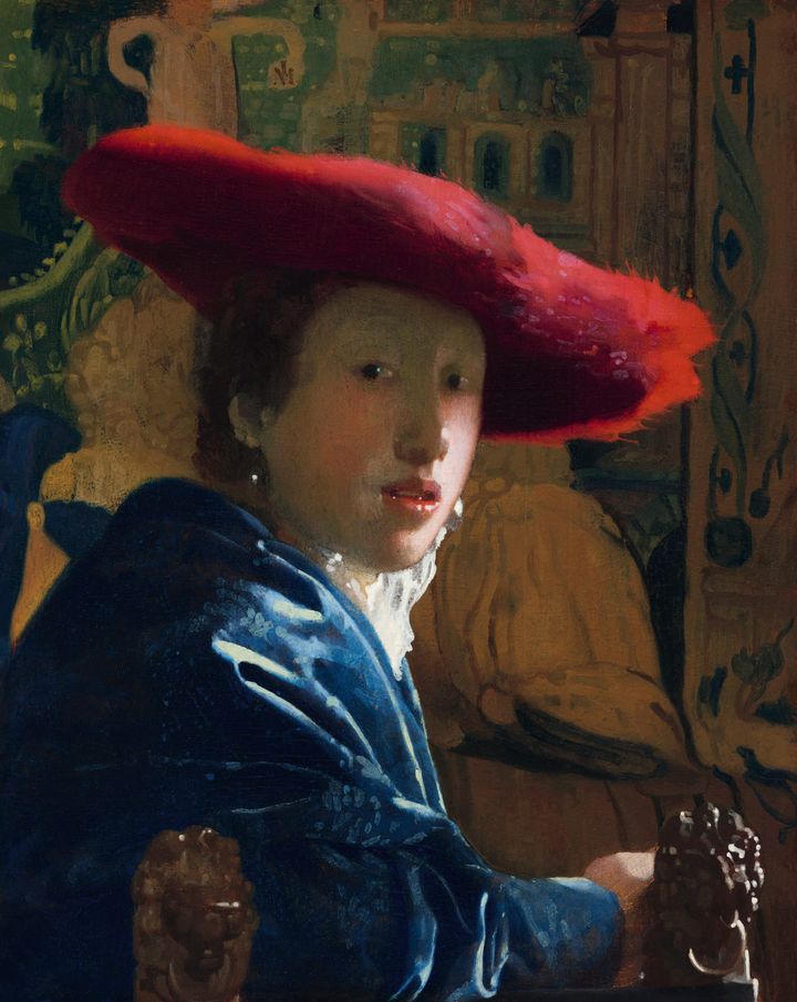 붉은 모자를 쓴 여인 (Girl with the Red Hat, c. 1665–1667)