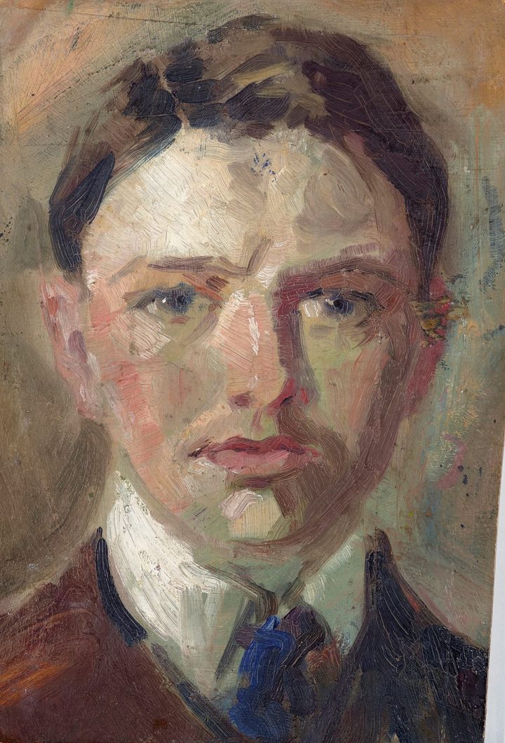 자화상을 위한 습작 (Studie zu einem Selbstporträt / Study for a Self-Portrait)