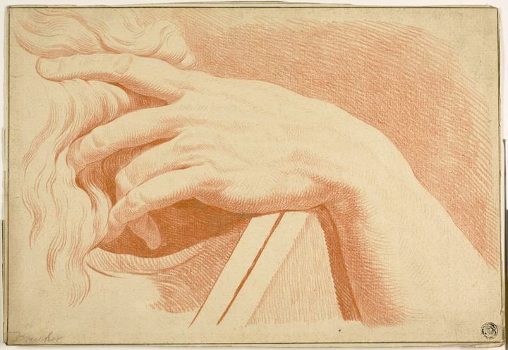 모세의 오른손 습작 (Study of the Right Hand of Moses)