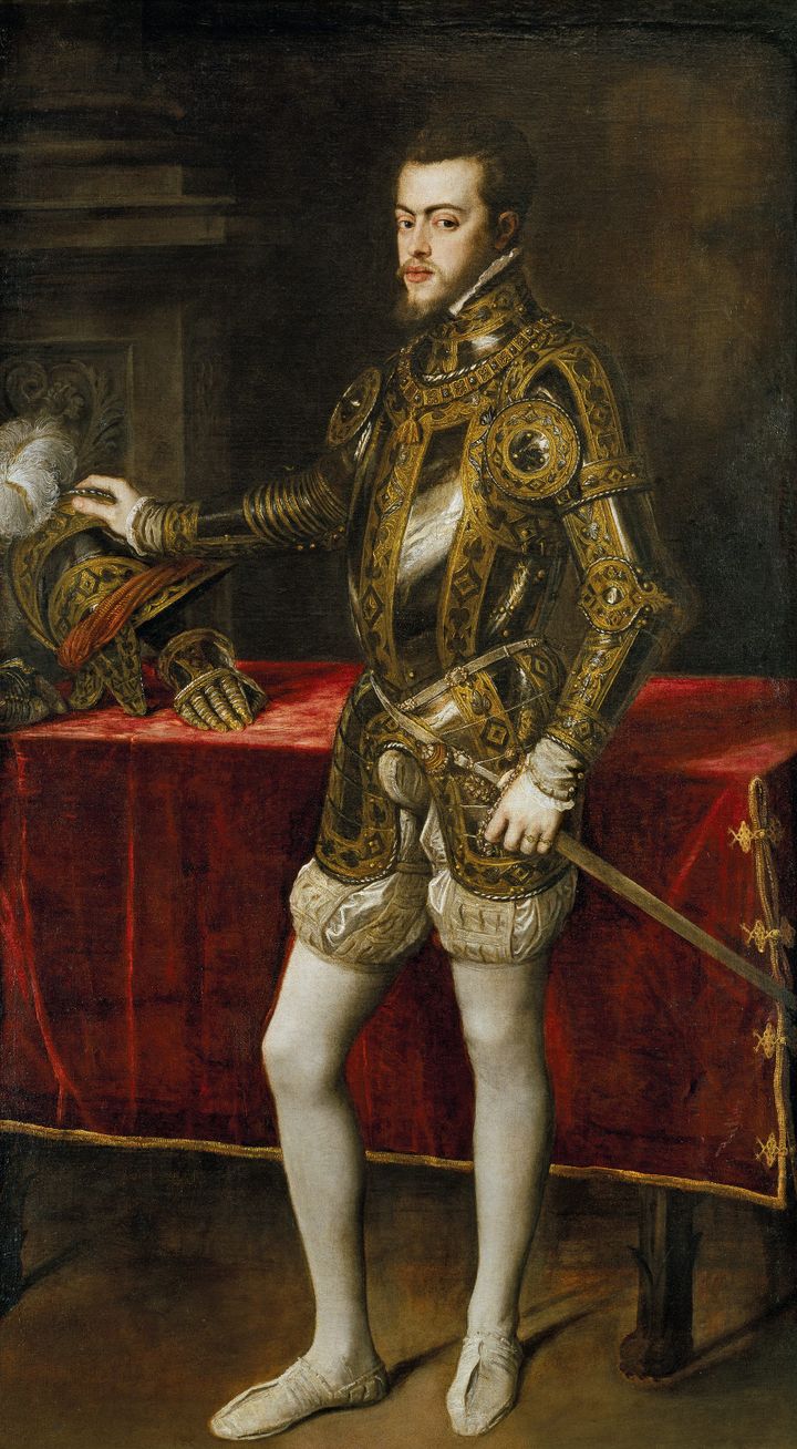 갑옷을 입은 펠리페 2세의 초상 Portrait of Philip II in Armor
