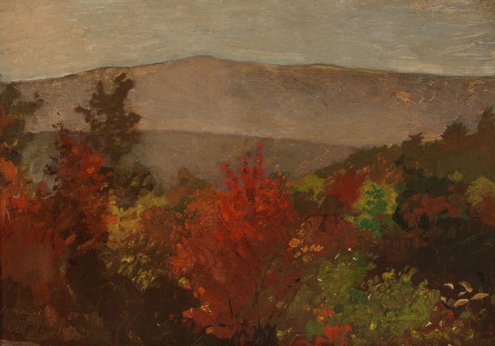 가을 숲의 산 풍경 - Autumn Foliage (Mountain in Autumn)
