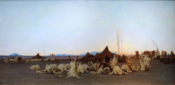 사하라의 저녁 기도 Evening Prayer in the Sahara