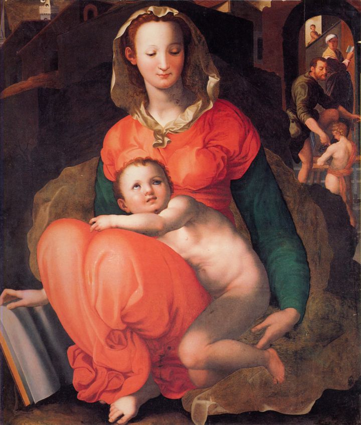 성모자와 아기 요한 Madonna and Child with the Young Saint John