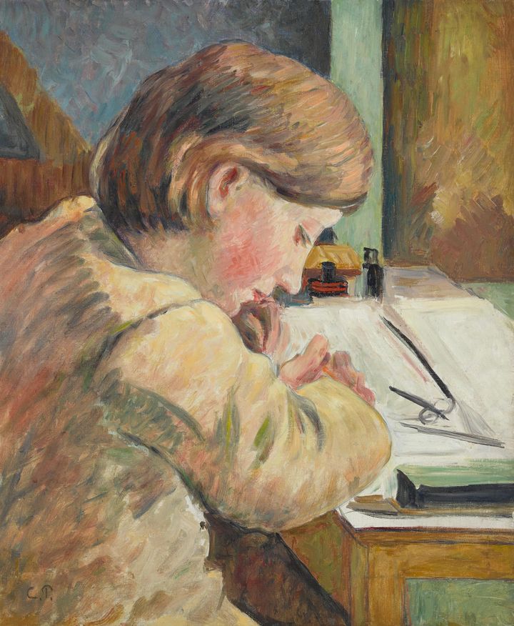 글을 쓰는 폴 에밀 - Paul-Émile Writing (Paul-Émile écrivant)