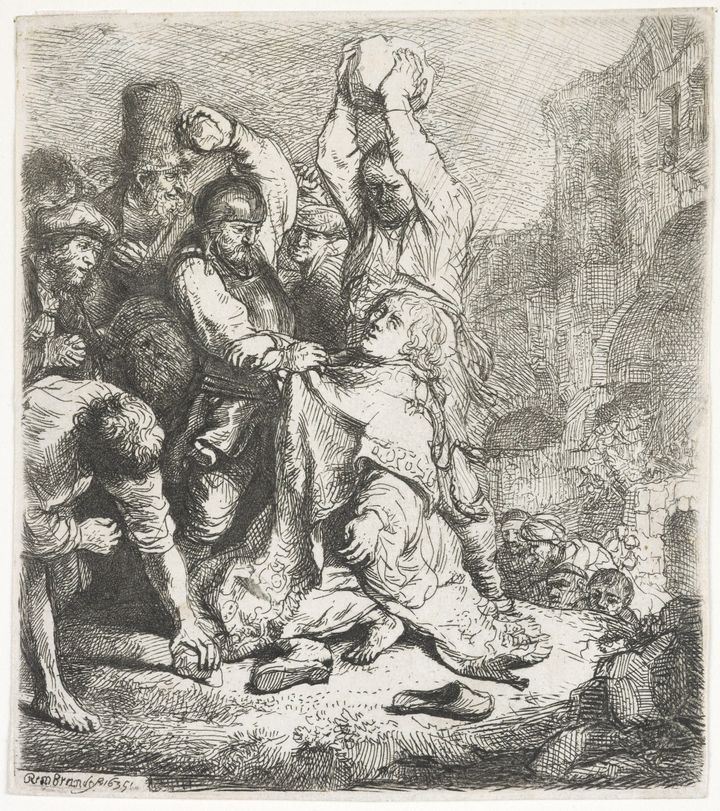 성 스테파노의 순교(The Stoning of Saint Stephen)