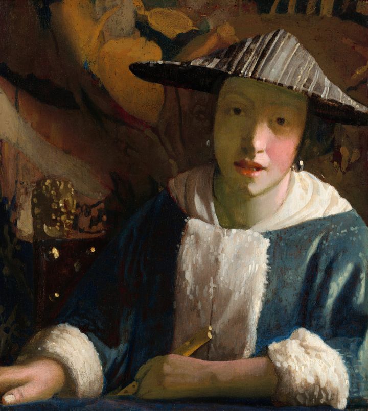 풀루트를 든 여인 (Girl with a Flute, c. 1665–1670)