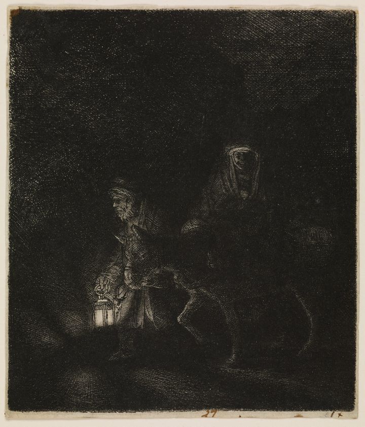 이집트 피신: 야경 (The Flight into Egypt: Crossing a Creek / The Flight into Egypt: Night Piece)