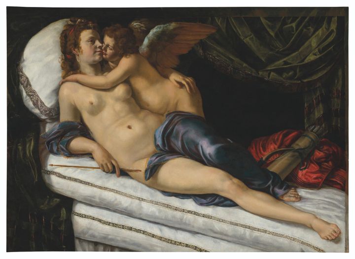 비너스와 큐피드 - Venus and Cupid (Sleeping Venus)