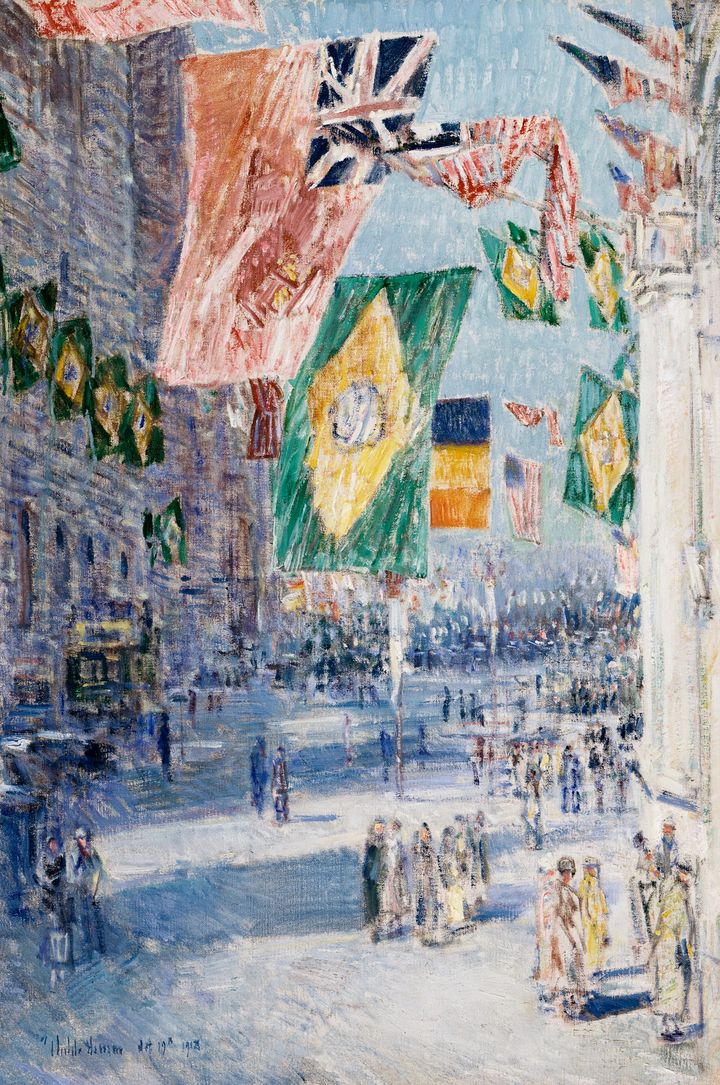 연합국의 국기들, 1917년 10월 (Flags of the Allies, October 1917 / Flags of the Allies, 1917)