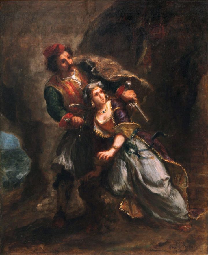 아비도스의 신부 (The Bride of Abydos / La Fiancée d'Abydos, c. 1857)