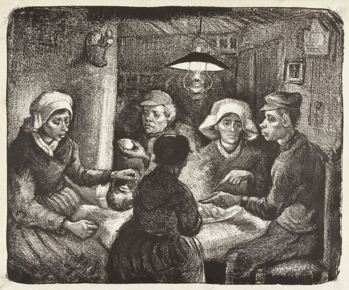 감자 먹는 사람들(The Potato Eaters)