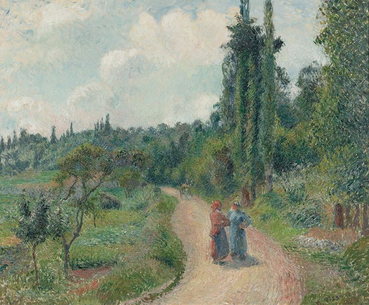 오니로 가는 길 (La Route d'Osny, 1883)