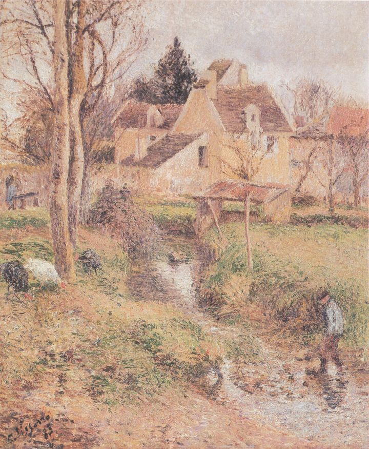 오니의 시냇가 - The Brook at Osny (Le Ruisseau à Osny)