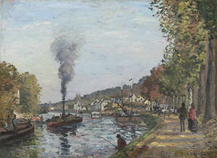 부지발의 센강 - The Seine at Bougival
