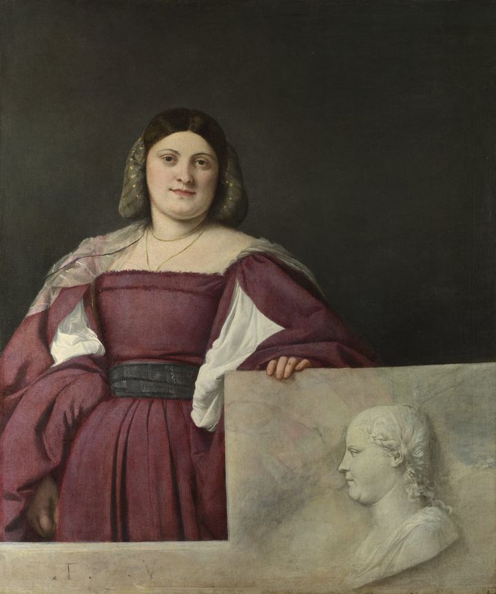라 스키아보나 (La Schiavona / Portrait of a Lady)