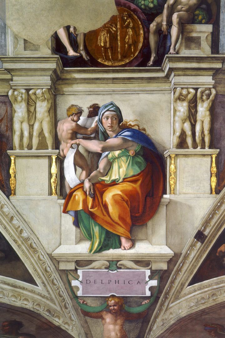 델포이의 무녀 (The Delphic Sibyl)