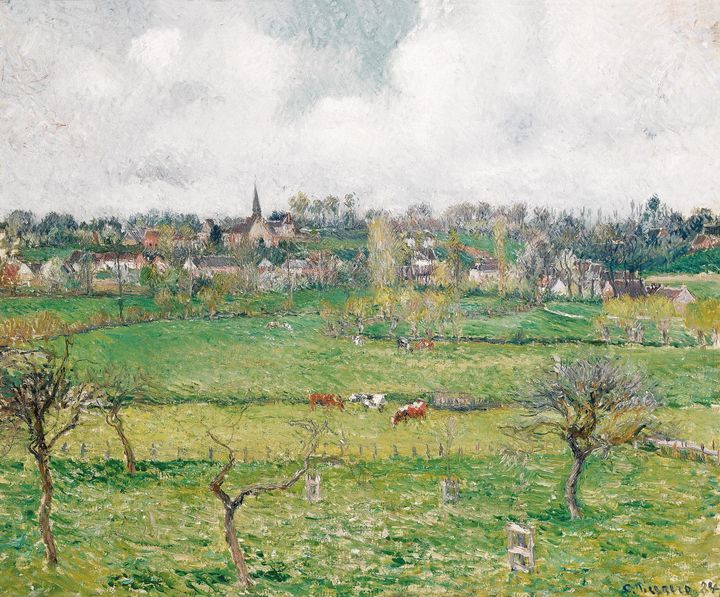 바쟁쿠르 풍경 (Vue de Bazincourt, 1884)