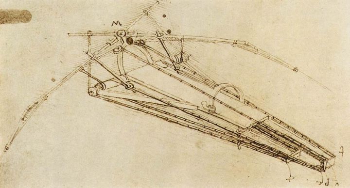비행 기계 연구 (Design for a Flying Machine / Ornithopter)