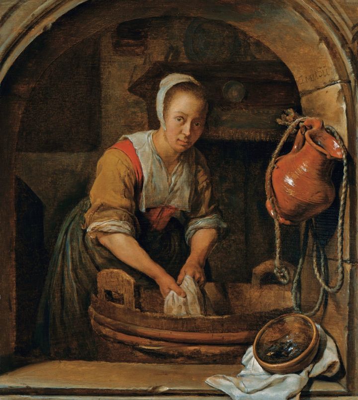 빨래하는 여인 The Washerwoman