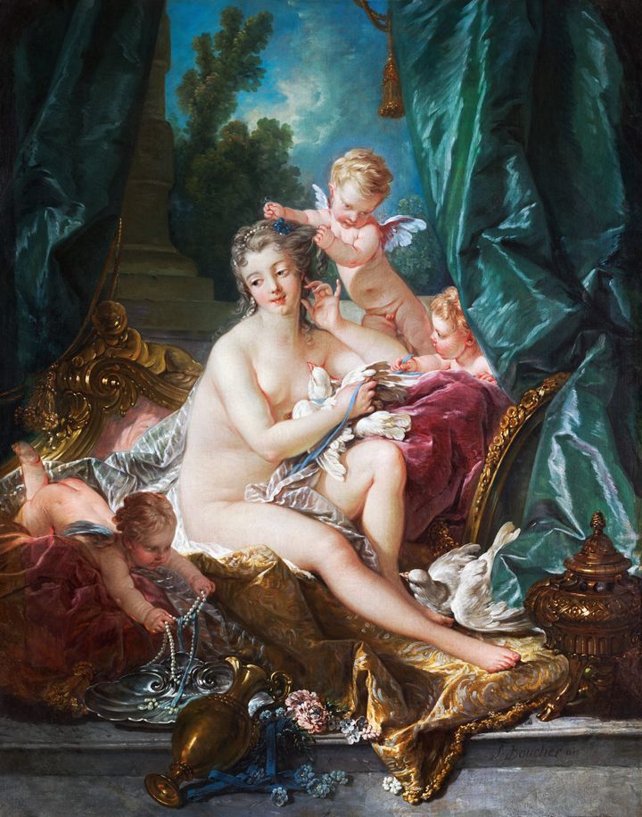 비너스의 화장 (La Toilette de Vénus / The Toilet of Venus, 1751)