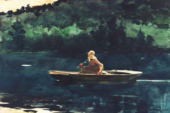 플라이 낚시 - Fly Fishing, Saranac Lake
