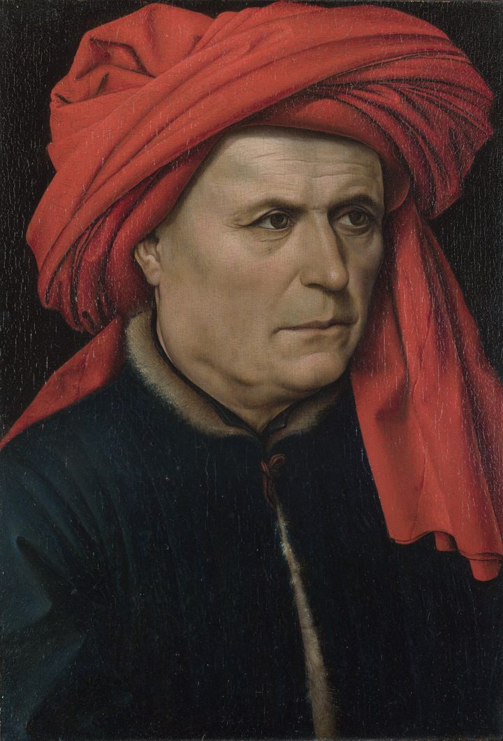남성의 초상 - Portrait of a Man (Portrait of a Man in a Red Chaperon)