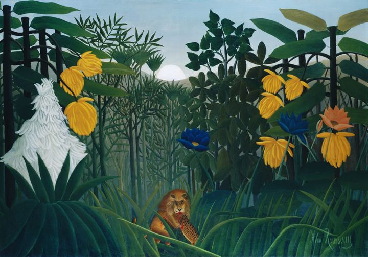 사자의 식사 (The Repast of the Lion / Le repas du lion, c. 1907)