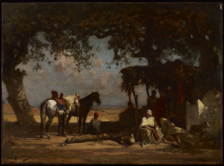 아랍 야영지 An Arab Encampment