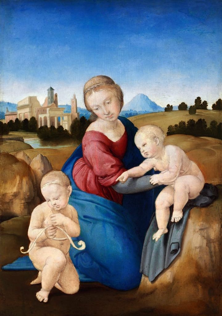 초원의 성모(Madonna of the Meadow)