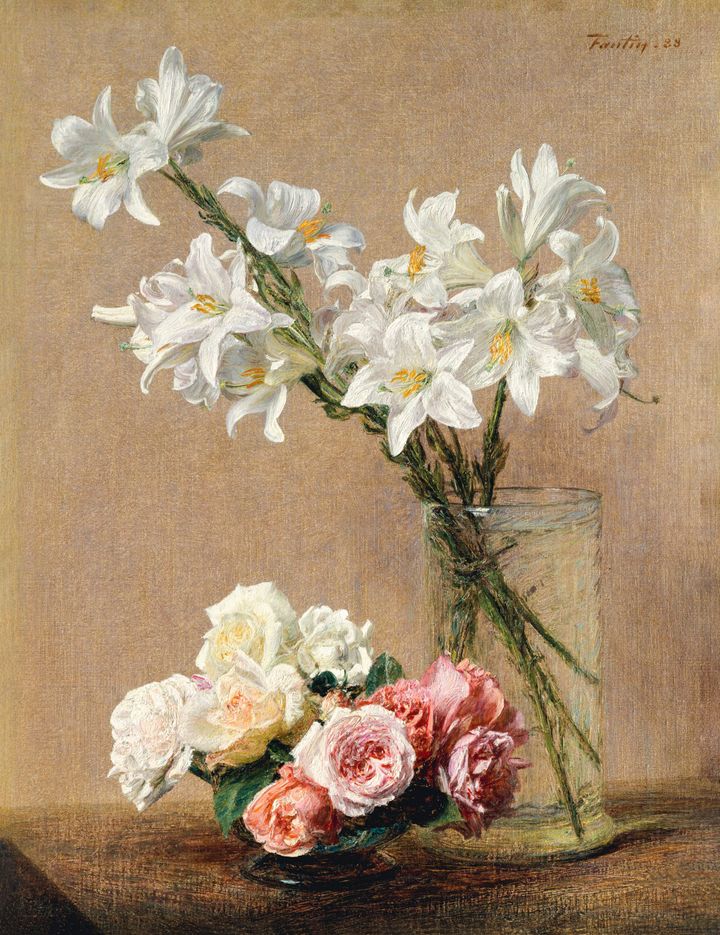 백합과 장미 (Lilies and Roses / Lys et Roses, 1888)