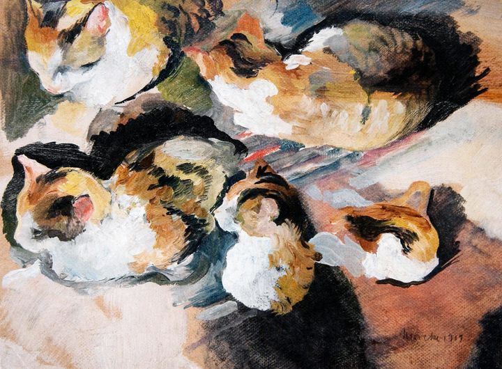 고양이들 (Katzen / Cats, 1909)