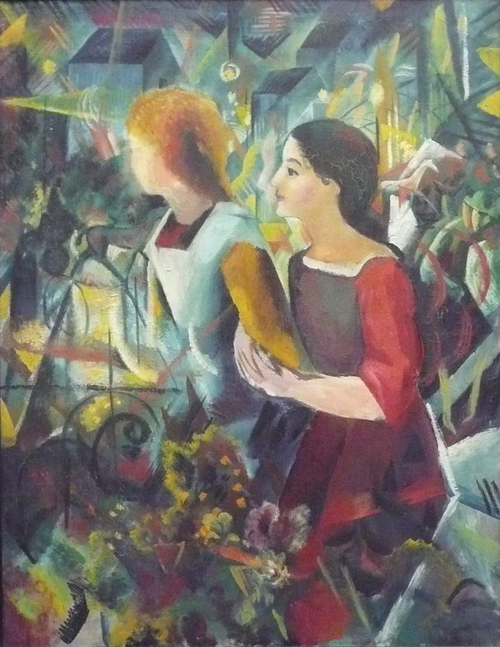 두 소녀 (Zwei Mädchen / Two Girls, 1913)