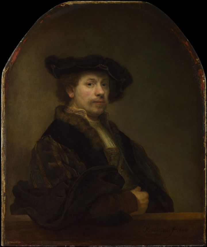 자화상 34세  1640년(Self-Portrait at the Age of 34  Self-Portrait, 1640)