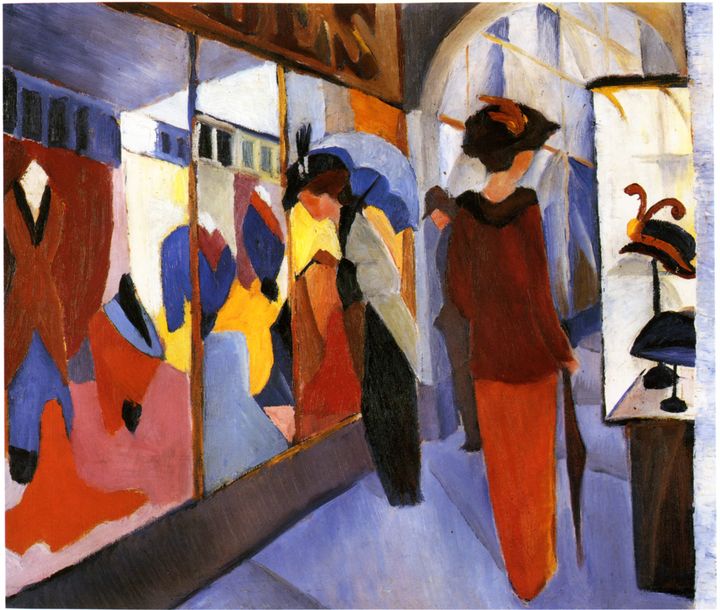 양품점 (Modegeschäft / Fashion Shop, 1913)
