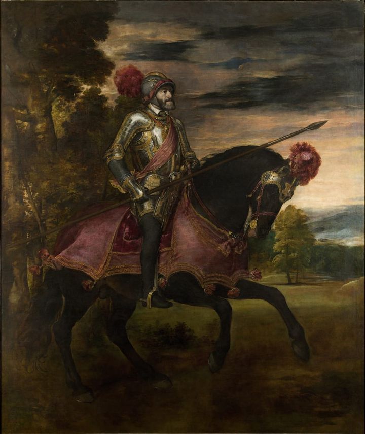 카를 5세 기마상 Emperor Charles V at Mühlberg