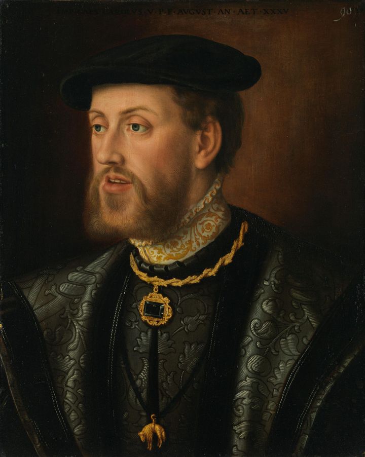 신성 로마 제국 황제 카를 5세의 초상 Portrait of Holy Roman Emperor Charles V