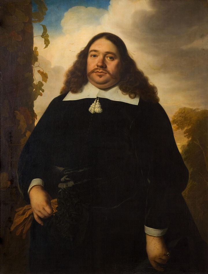 힌로펜 가문의 일원으로 추정되는 남성의 초상 Portrait of a Man of the Hinlopen Family, Possibly Jacob Fransz Hinlopen
