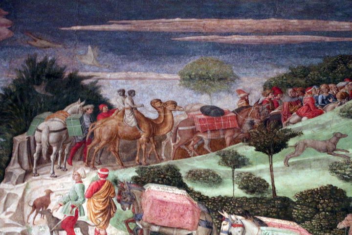 동방박사의 행렬 낙타와 수행원 The Journey of the Magi Camel and Attendants