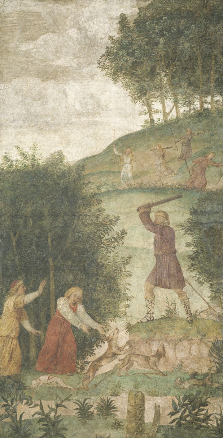 사냥 중 벌을 받는 케팔로스 Cephalus Punished at the Hunt
