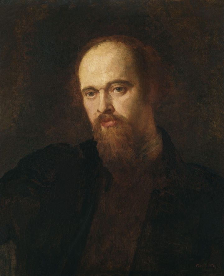 단테 가브리엘 로세티의 초상 Portrait of Dante Gabriel Rossetti